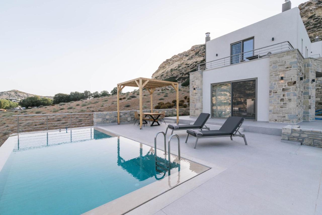 Luxury Villas Ammos In Style Матала Екстериор снимка