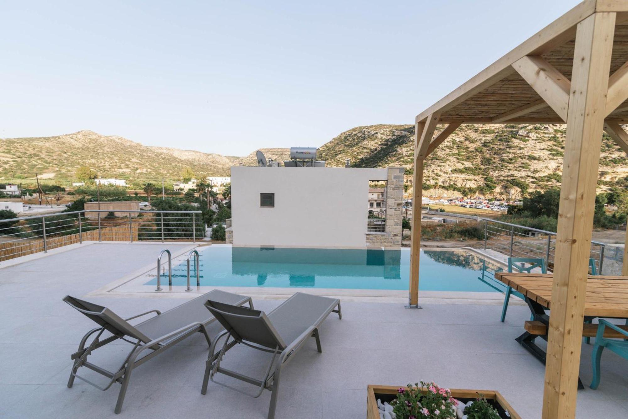 Luxury Villas Ammos In Style Матала Екстериор снимка